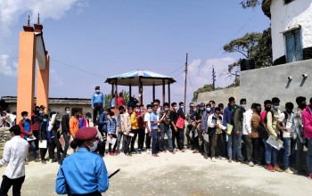 बैतडीमा म्यादी प्रहरीमा भर्ना हुनेको लर्को,तीन दिनमै एक हजार बढीले आवेदन दिए 